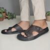 Bharasa Cow Leather Bronel Sandals